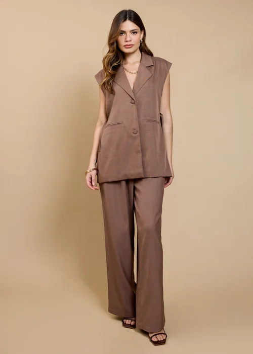 Little Mistress Mink Side Tie Waistcoat - 10 Image 4