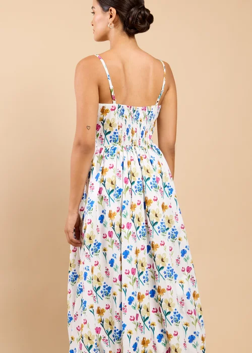 Little Mistress Floral Print Balloon Hem Midaxi Dress Vicky Pattison EDIT - 8 Image 2