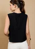 Little Mistress Black Cornelli Top - S Image 2