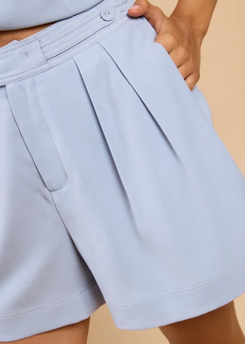 Little Mistress Pale Blue Shorts - 8 Image 3