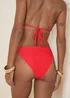 Moda Minx Iconic Isle Red Atka Triangle Bikini Top - XL Image 4
