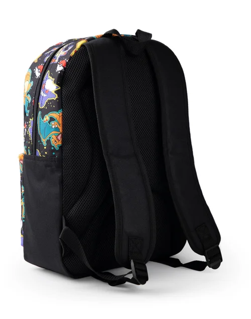 Vanilla Underground Pokemon Boys Black Character All Over Print Backpack - One Size Image 5