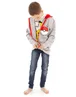 Pokemon Boys Grey Pokeball Pikachu Characters Print Hoodie (5-14 Years) - 5-6 Yrs Image 3