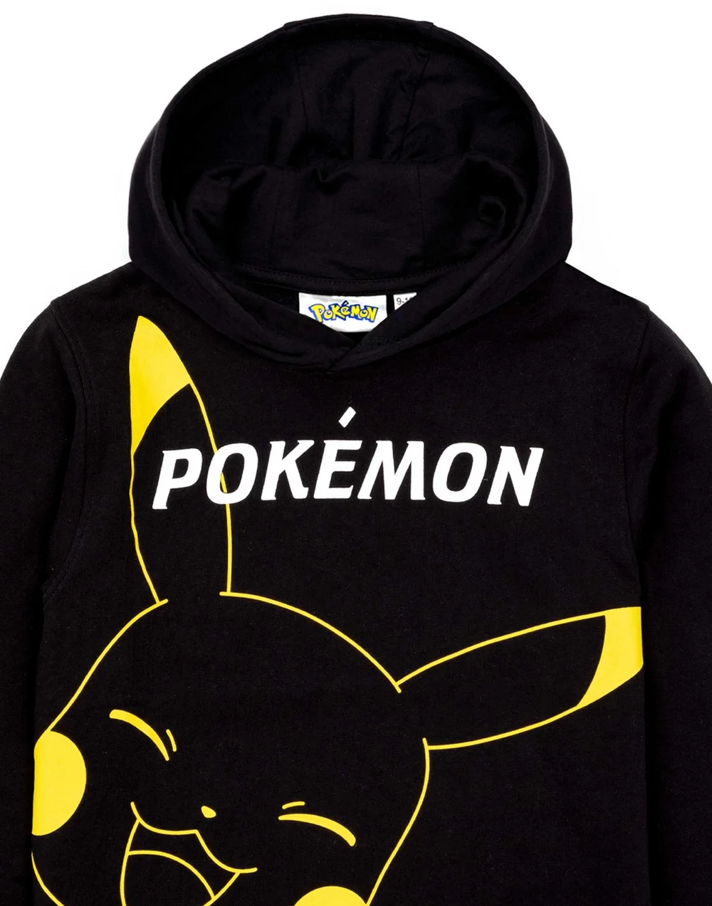 Pokemon Boys Black Pikachu Hoodie (4-14 Years) - 4-5 Yrs Image 4