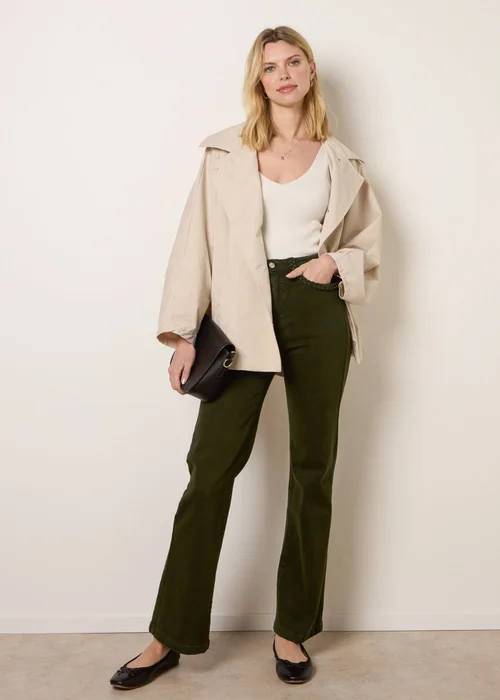 Blue Vanilla Green Pocket Rope Stretch Jeans - 8 Image 1