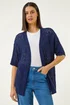 Roman Navy Stitch Detail Knit Cardigan - 16 Image 1