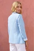 Roman Blue Textured Light Weight Blazer - 18 Image 3