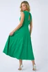 Roman Green Fit & Flare Midi Dress - 16 Image 3