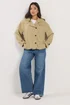 PixieGirl Petite Natural Brown Drawcord Jacket - 14 Image 3