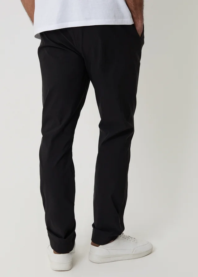Threadbare Black Slim Fit Stretch Trousers