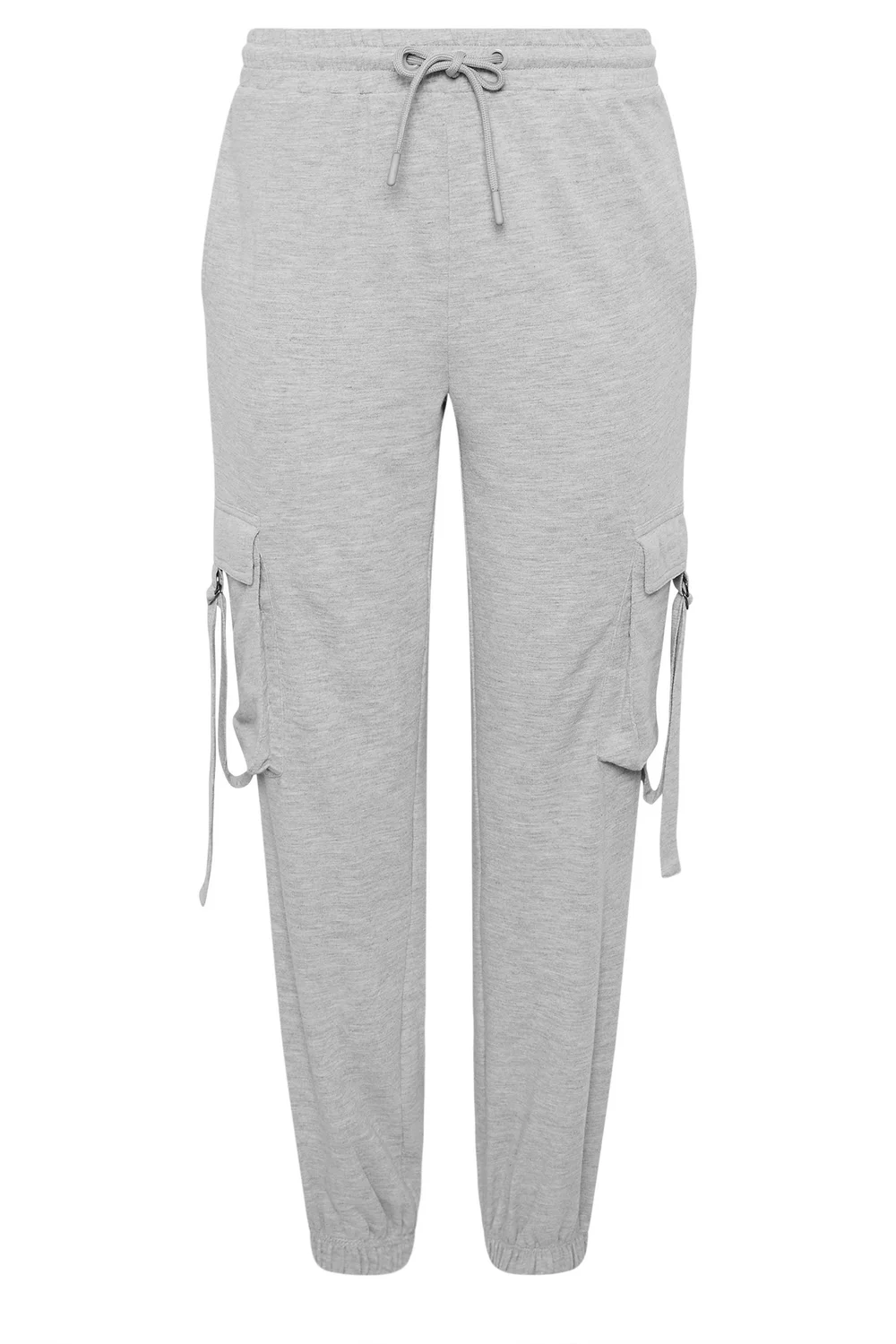 PixieGirl Petite Grey Marl Cargo Joggers - 10/L27 Image 5