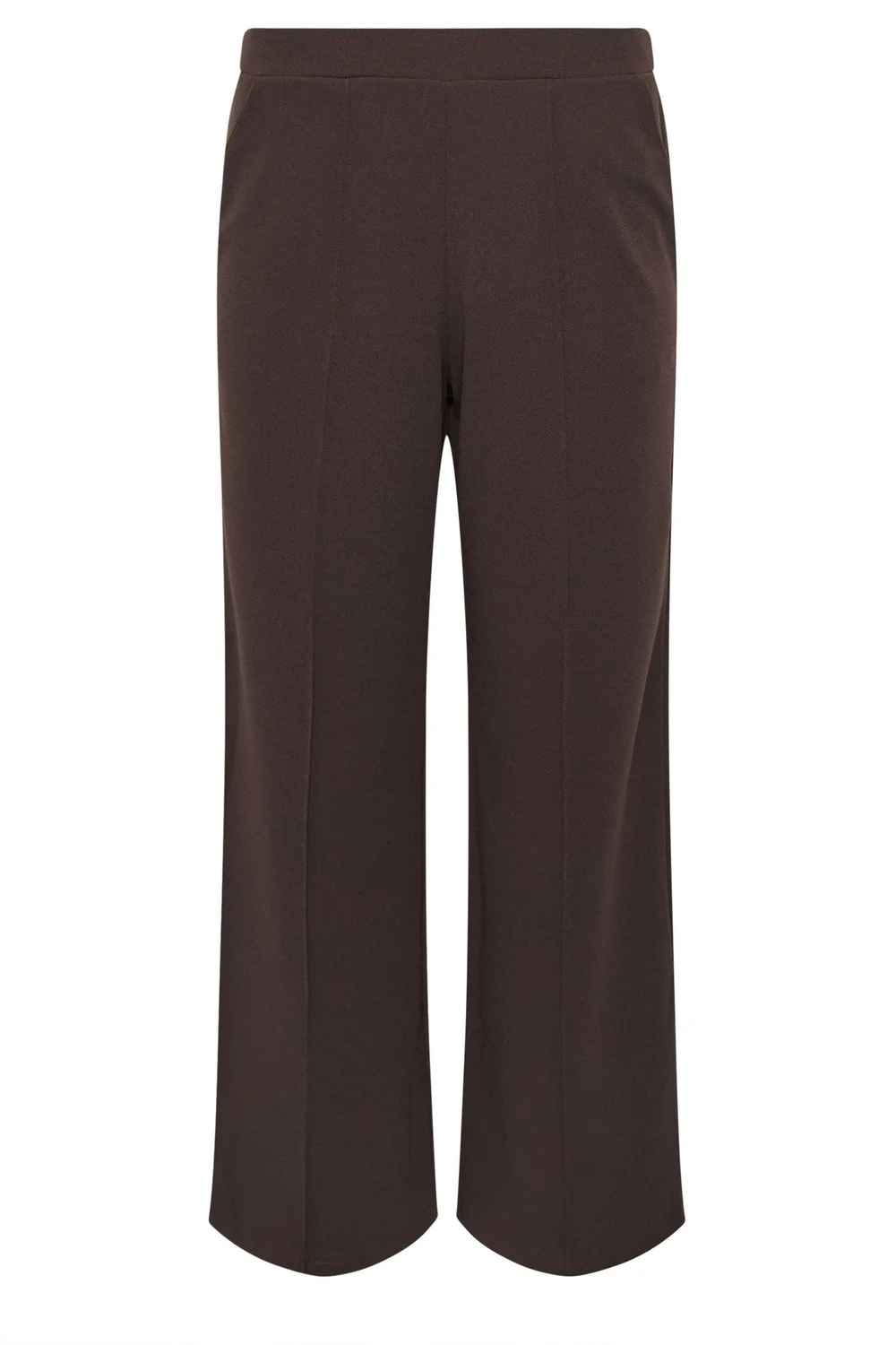 PixieGirl Petite Chocolate Brown Pintuck Trousers - 8/L27 Image 5