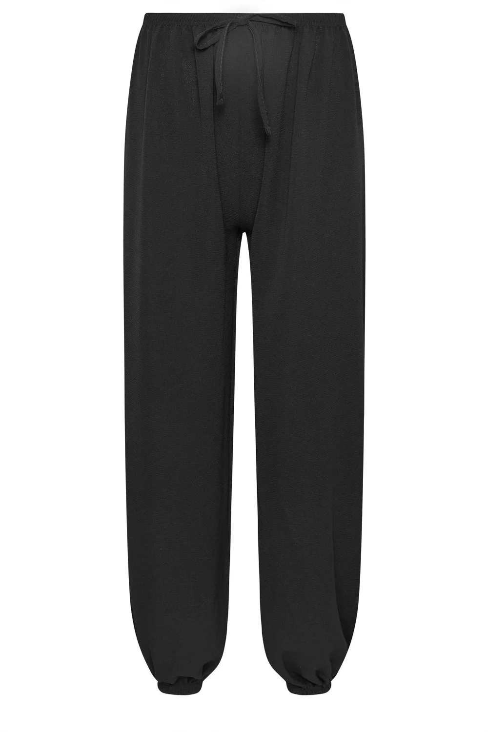 PixieGirl Petite Black Crepe Balloon Trousers - 10/L27 Image 5