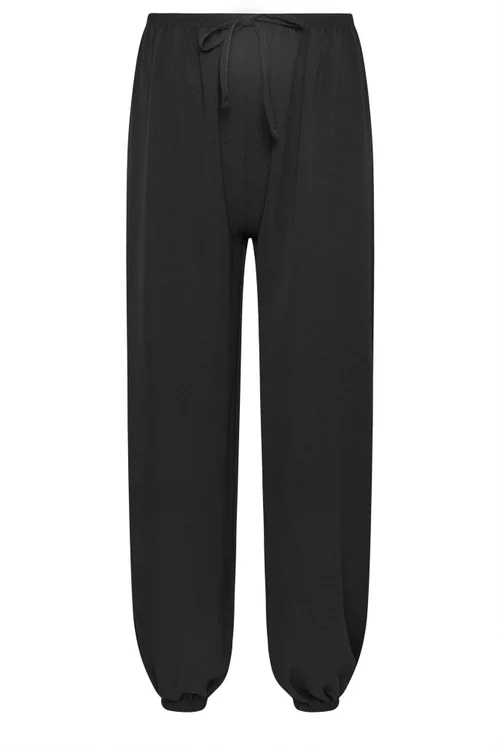 PixieGirl Petite Black Crepe Balloon Trousers - 10/L27 Image 5