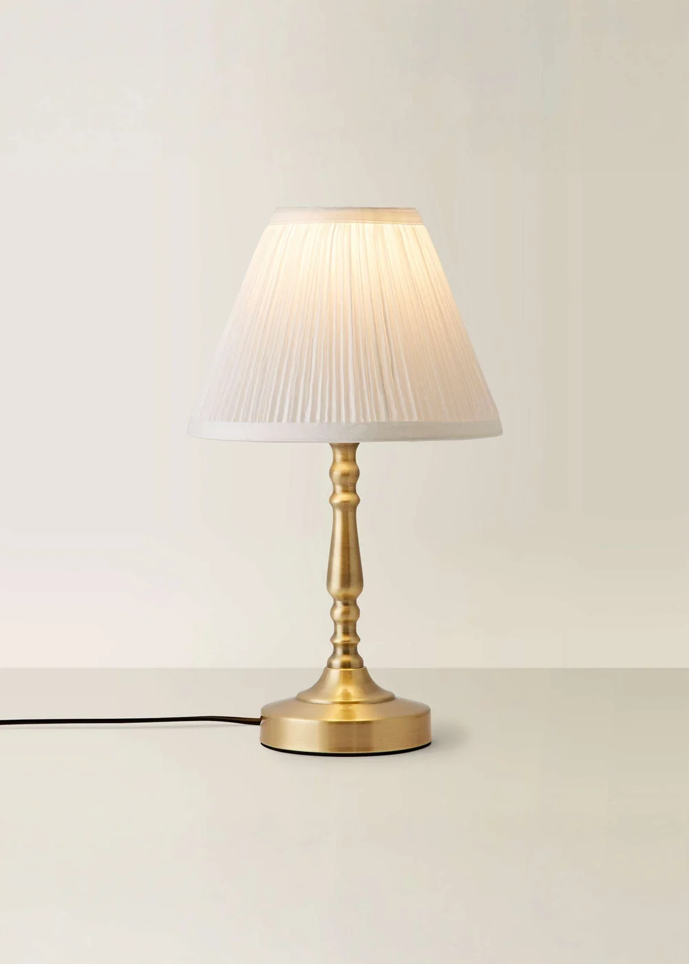 ValueLights Sienna Antique Brass Touch Table Lamp - One Size Image 3