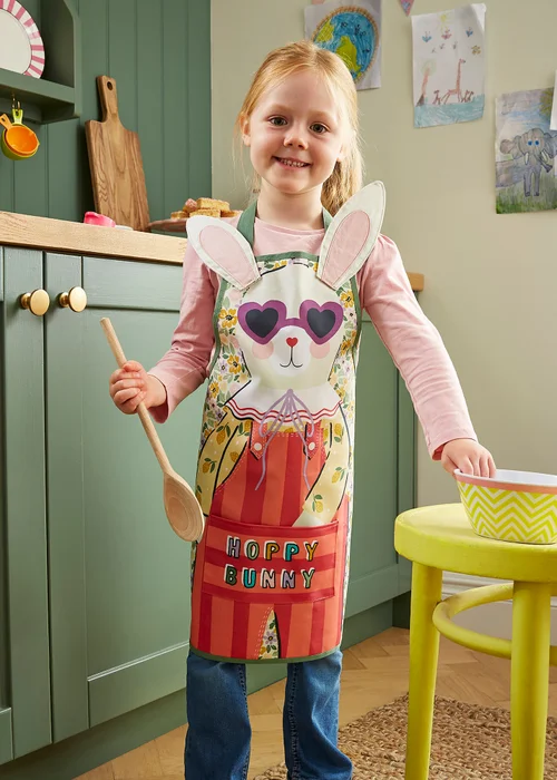 Ulster Weavers Rosie Rabbit Multi Colour Apron - PVC - Kids - One Size Image 2