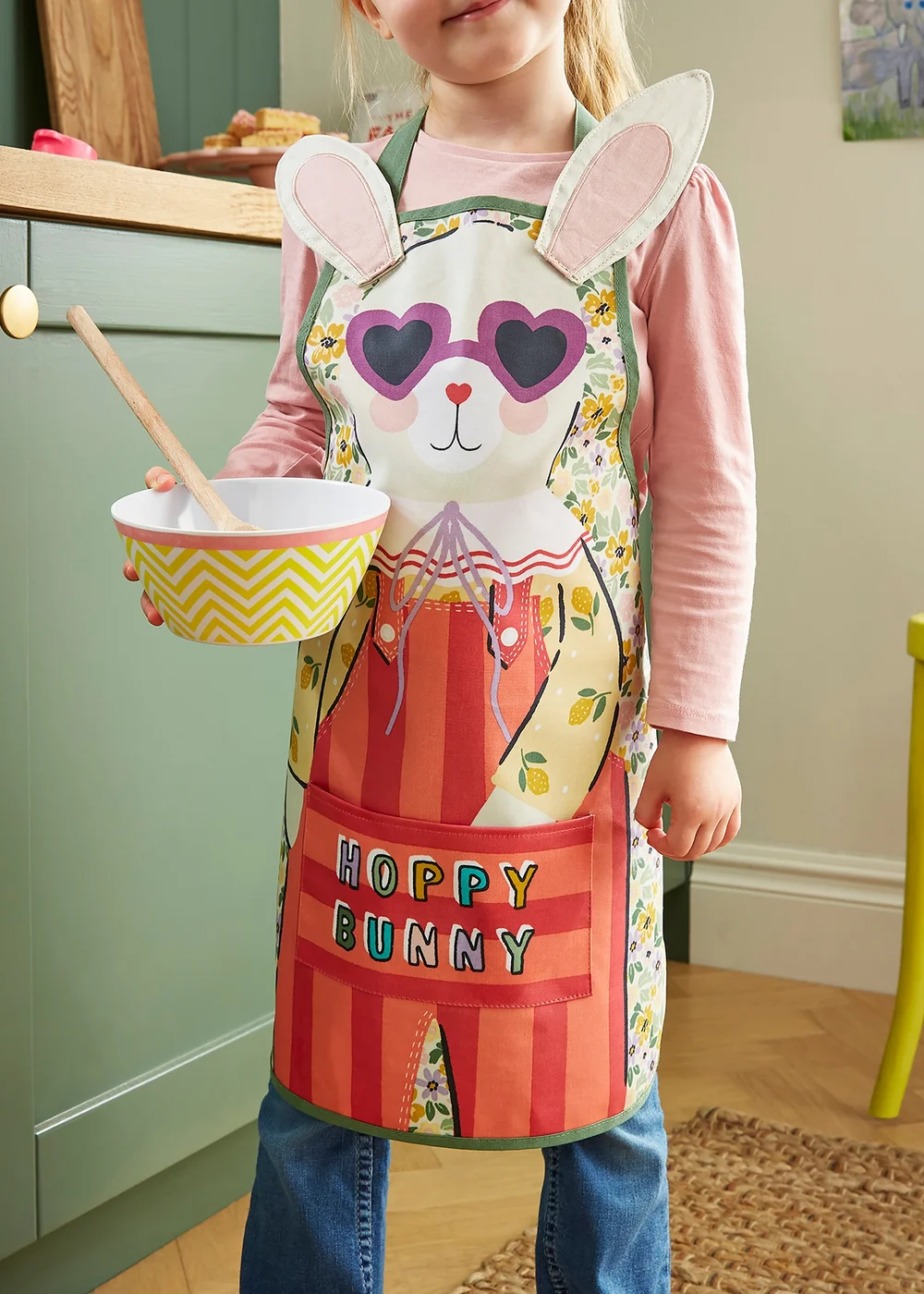 Ulster Weavers Rosie Rabbit Multi Colour Apron - PVC - Kids - One Size Image 3