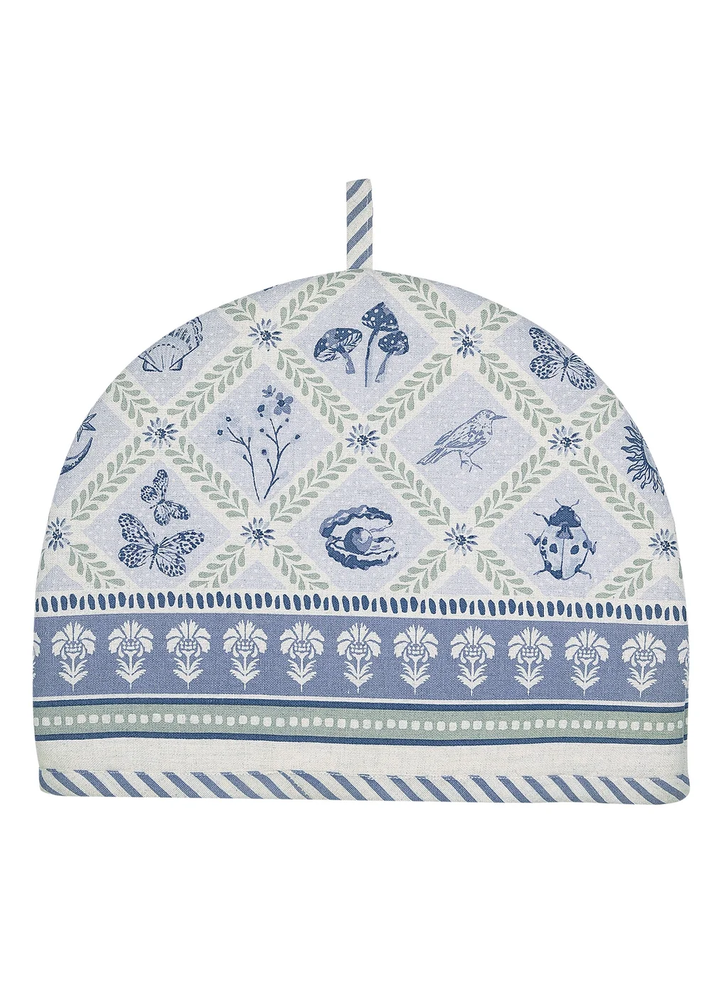 Ulster Weavers Coastal Treasures Blue Tea Cosy - One Size Image 1