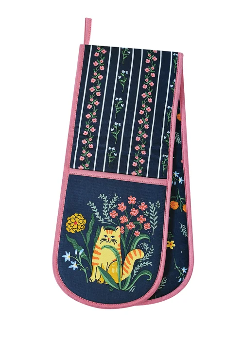 Ulster Weavers Marmalade Meadow Navy Double Oven Glove - One Size Image 1