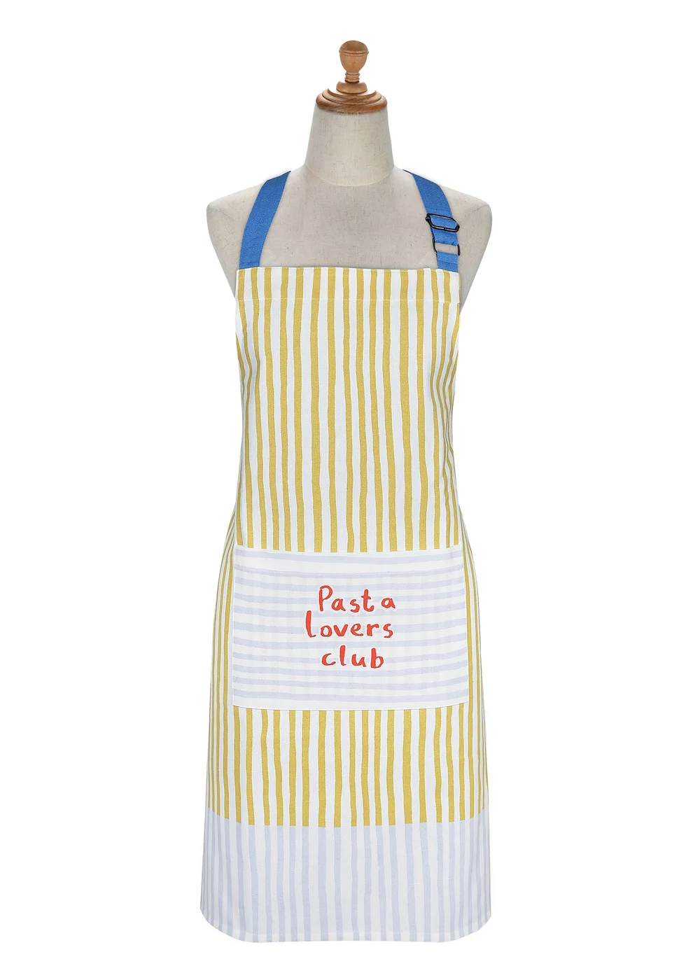 Ulster Weavers Pasta Lovers Club Yellow Apron - Cotton - One Size Image 1