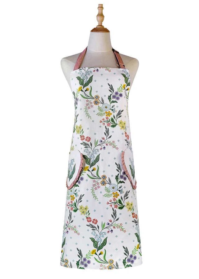 Ulster Weavers Petals & Prose Pink Apron - Cotton