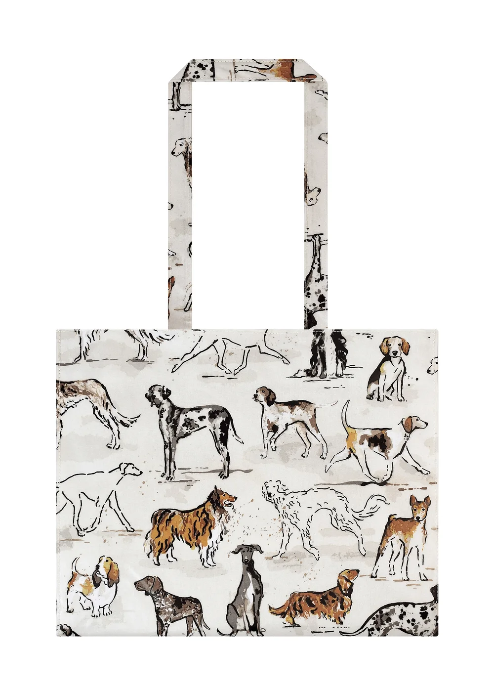 Ulster Weavers Country Dogs Brown Shoulder Bag - PVC - One Size Image 1