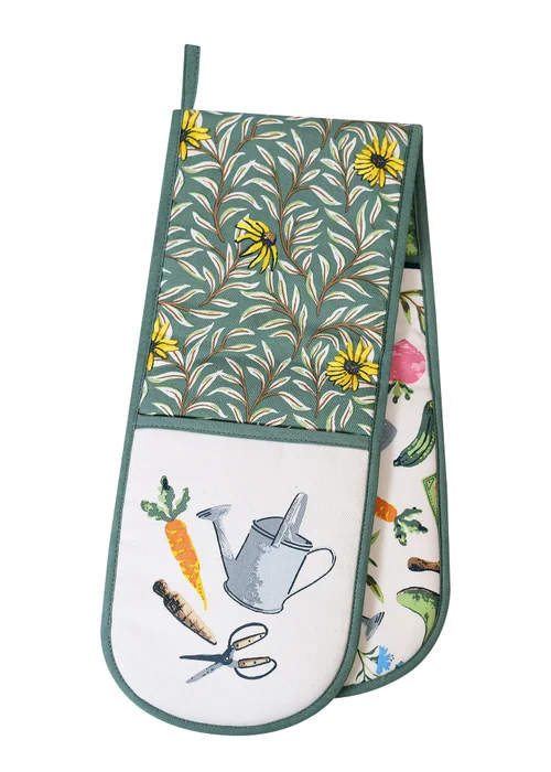 Ulster Weavers Time to Grow Green Double Oven Glove - One Size Image 1