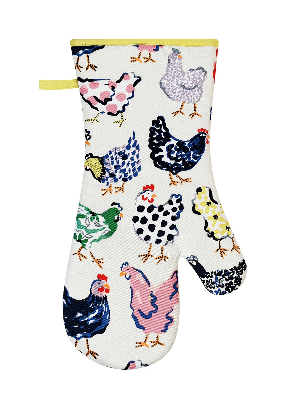 Ulster Weavers Chick Chicken Yellow Gauntlet Oven Glove - One Size Image 1