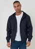 Threadbare Navy Lightweight Hooded Jacket - S Image 1