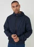 Threadbare Navy Lightweight Hooded Jacket - S Image 5