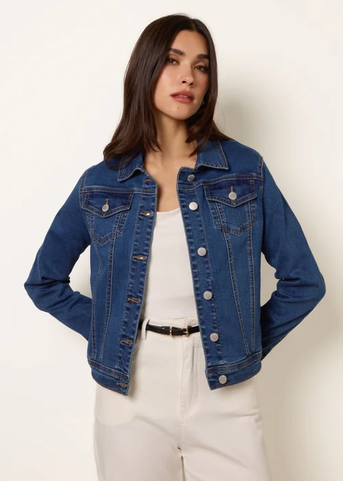 Blue Vanilla Blue Stretch Denim Jacket - XL Image 2