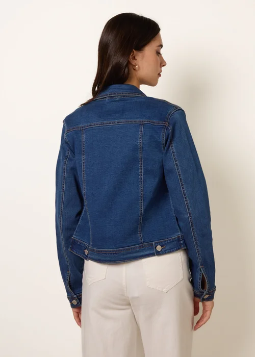 Blue Vanilla Blue Stretch Denim Jacket - XL Image 5