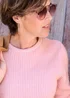 Cotton Traders Sugar Pink Supersoft Jumper - 22 Image 4