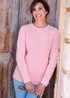 Cotton Traders Sugar Pink Supersoft Jumper - 22 Image 1