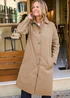 Cotton Traders Pecan Single Breasted Trench Coat - 22 Image 3