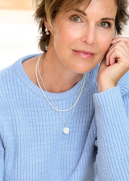 Cotton Traders Baby Blue Supersoft Jumper - 18 Image 2