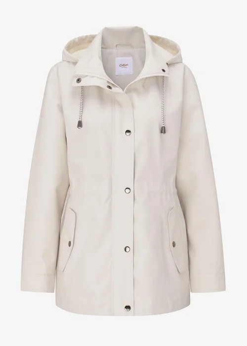 Cotton Traders Light Pebble Short Weatherproof Jacket - 22 Image 3