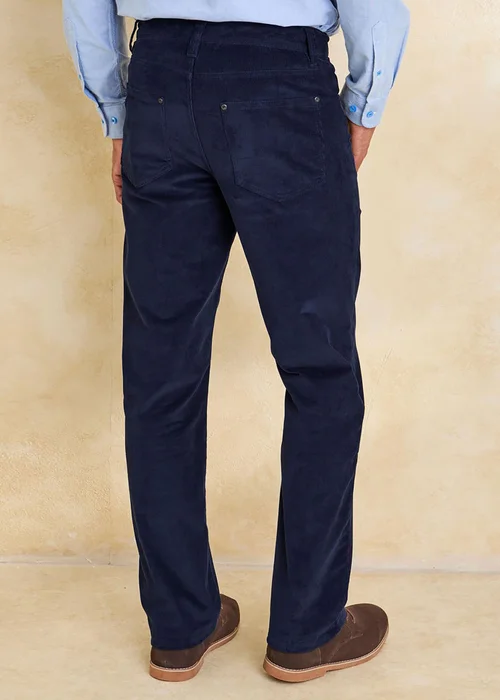 Cotton Traders Midnight Stretch Cord Jeans - 32/L27 Image 2