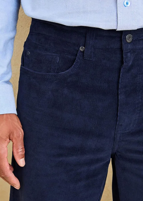 Cotton Traders Midnight Stretch Cord Jeans - 32/L27 Image 3
