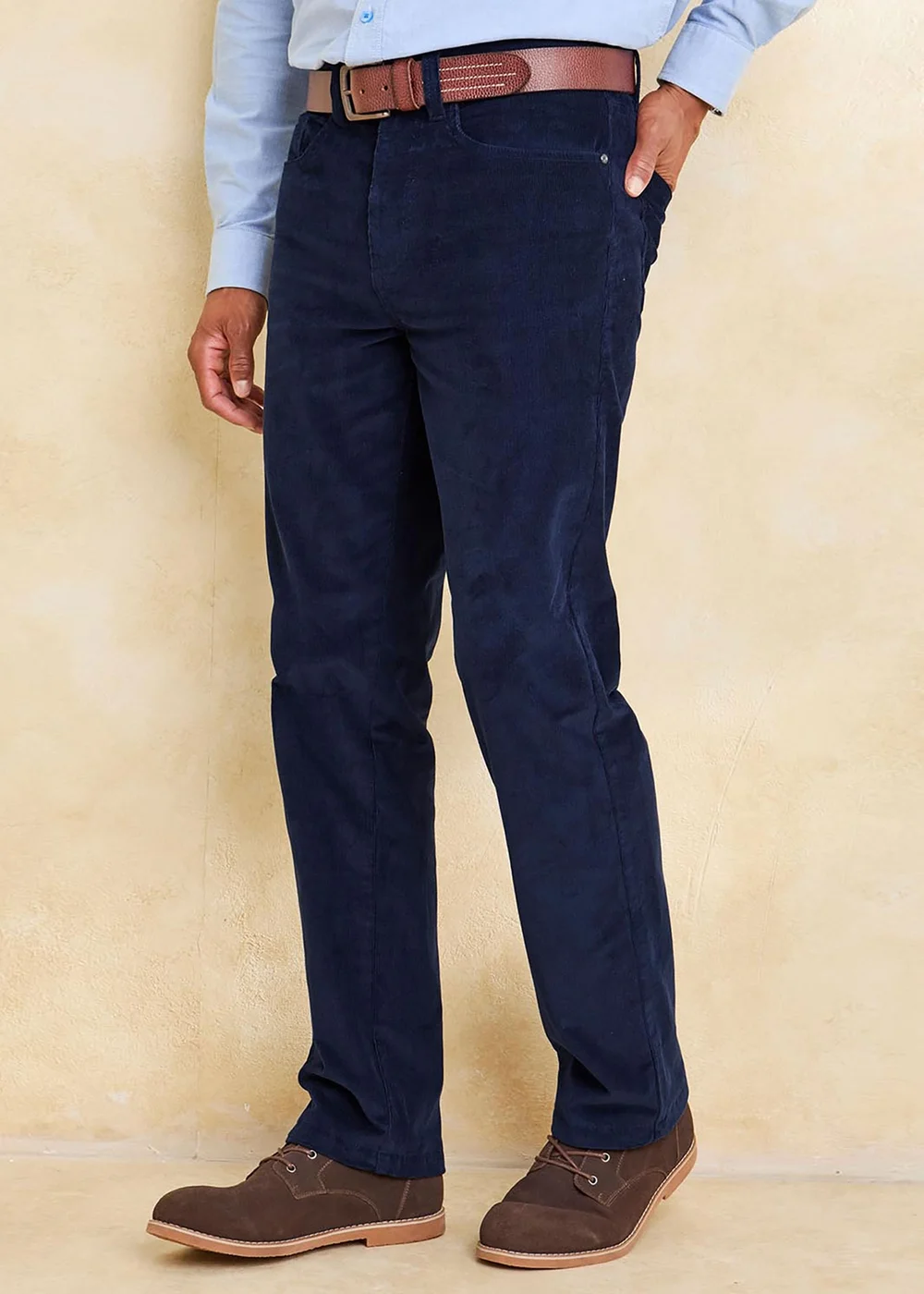 Cotton Traders Midnight Stretch Cord Jeans - 32/L27 Image 1