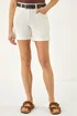 Roman Natural Stretch Denim Mom Shorts - 16 Image 4