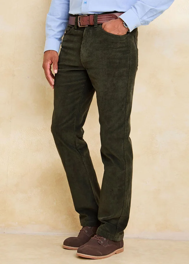 Cotton Traders Thyme Stretch Cord Jeans