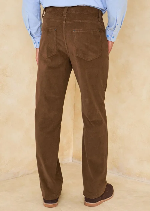 Cotton Traders Oak Stretch Cord Jeans - 32/L31 Image 2
