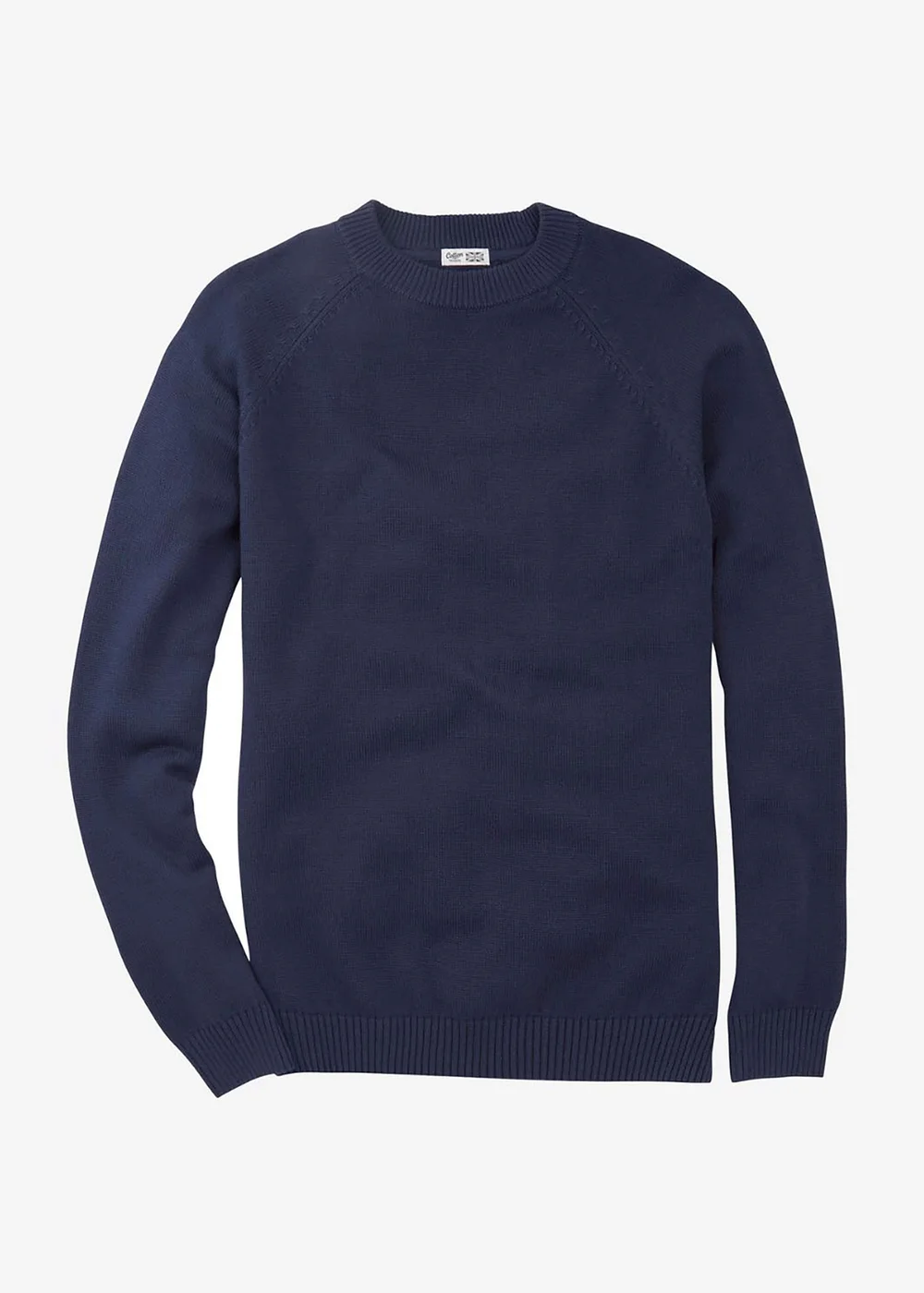 Cotton Traders Dark Sky Cotton Crew Neck Jumper - 2XL Image 3