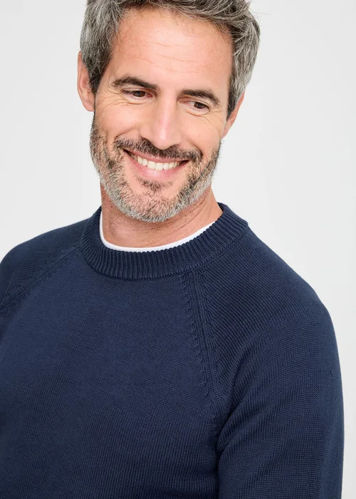 Cotton Traders Dark Sky Cotton Crew Neck Jumper - 2XL Image 4