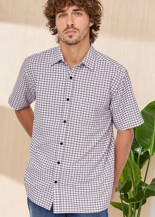 Cotton Traders White Signature Short Sleeve Soft Touch Shirt - M Image 2