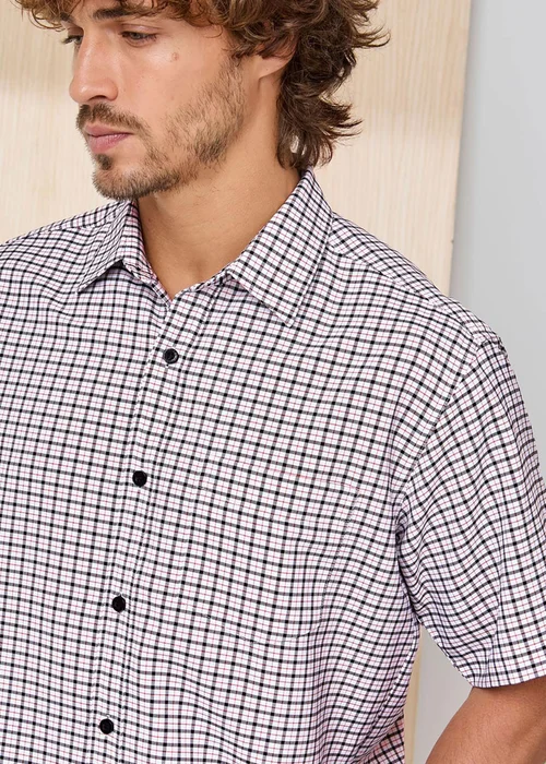 Cotton Traders White Signature Short Sleeve Soft Touch Shirt - M Image 3