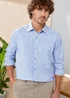 Cotton Traders Powder Blue Signature Long Sleeve Soft Touch Shirt - 2XL Image 4