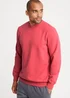 Cotton Traders Deep Coral Crew Neck Sweatshirt - 2XL Image 2