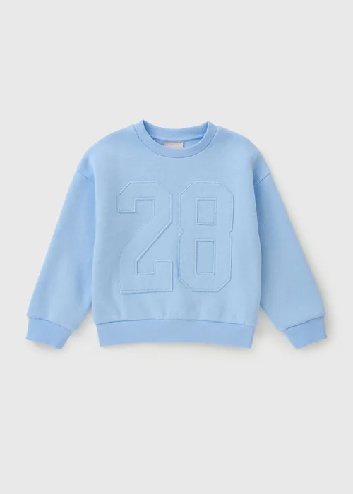Girls Blue 28 Co Ord Sweathshirt (7-15yrs) - 14 Yrs Image 1
